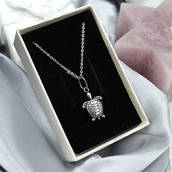 Срібний кулон "Черепашка"