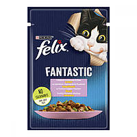 Felix Fantastic з фореллю та зеленими бобами в желе, 85 г