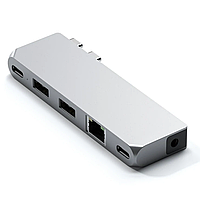 Хаб-адаптер Satechi USB-C Pro Hub Mini, Silver (ST-UCPHMIS)