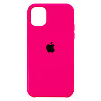 Чехол Silicone Case для Apple iPhone 11 Shiny Pink