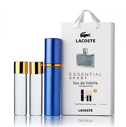 Чоловічий міні парфум Lacoste Essential Sport Pour Homme, 3*15мл