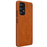 Захисний чохол-книжка Nillkin для Samsung Galaxy A33 5G (Qin leather case) Brown, фото 5