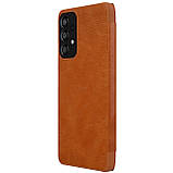 Захисний чохол-книжка Nillkin для Samsung Galaxy A33 5G (Qin leather case) Brown, фото 6