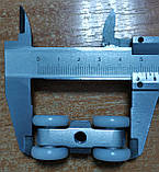 Розсувна система для міжкімнатних дверей EKF ESW-120100 (40кг) з 2 м профілем, фото 7