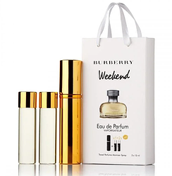 Парфум жіночий Burberry Weekend for Women з феромонами 3х15 мл