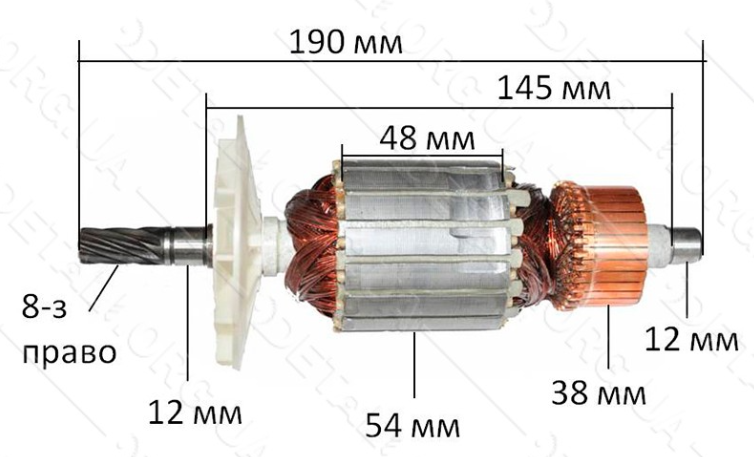 Якір болгарки Rebir TSM 150