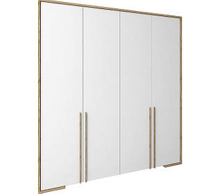 Шафа 4Д Франческа білий Сокме