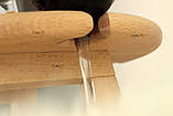 Дерев'яний стіл-менажниця Ø35 см, фото 9