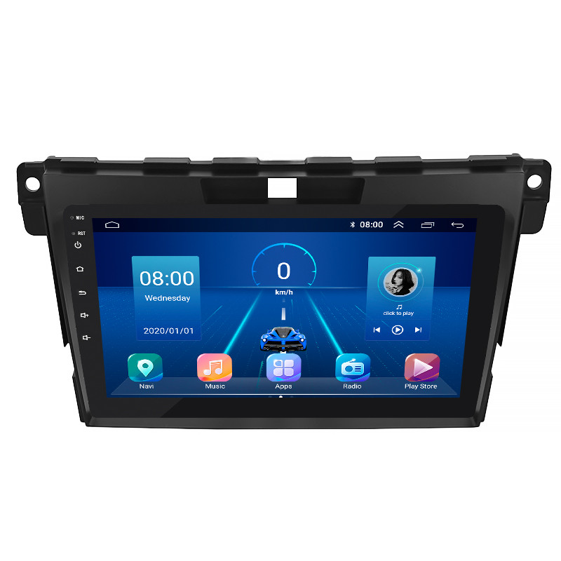 Штатна магнітола Lesko для Mazda CX-7 I Рестайлінг 2009-2012 екран 9" 4/64Gb/ 4G/ Wi-Fi/ CarPlay Premium 3 шт.
