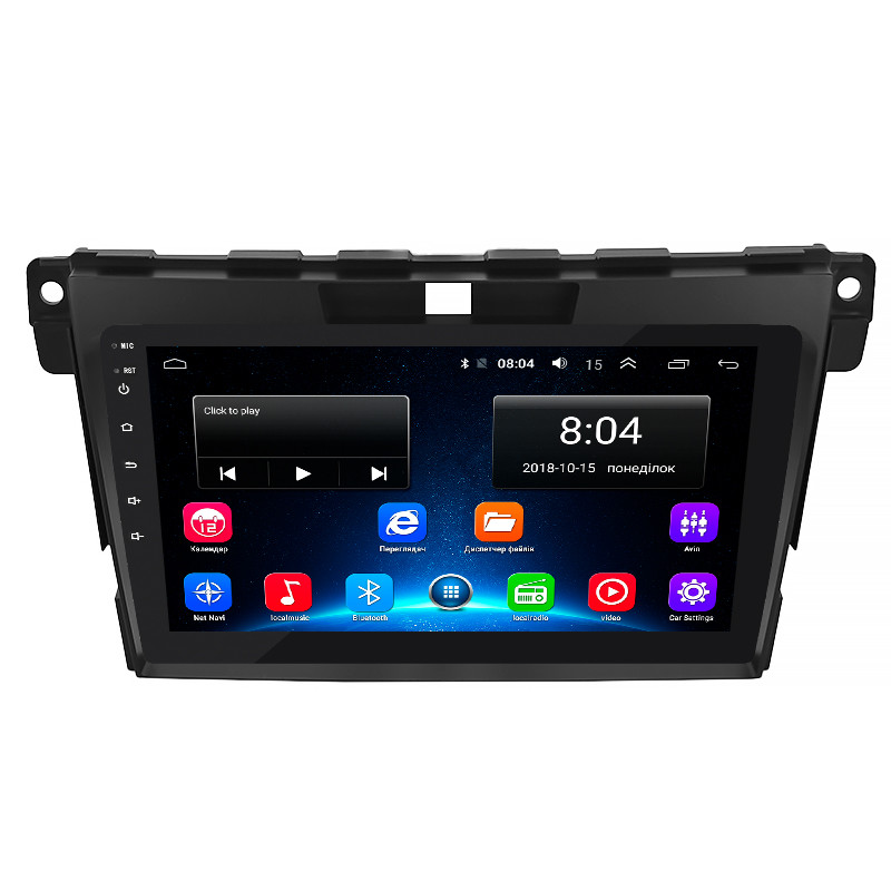 Штатна магнітола Lesko для Mazda CX-7 I Рестайлінг 2009-2012 екран 9" 2/32Gb/ Wi-Fi Optima GPS Android 13 шт.
