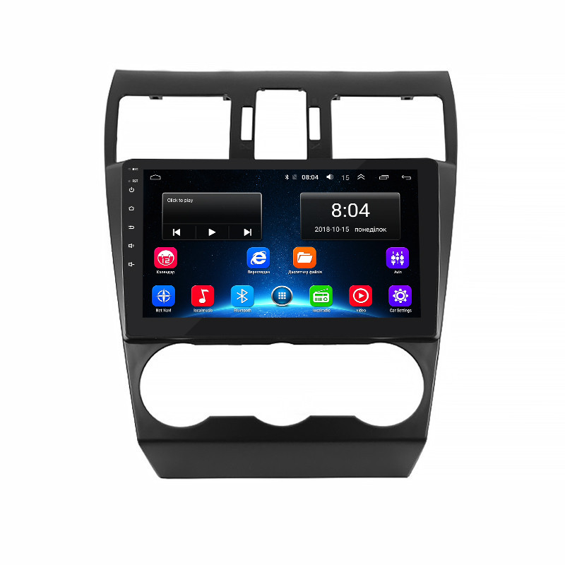 Штатна автомагнітола Lesko Subaru Forester (2015-2018гг.) 9" 2/32 GB Wi-Fi Optima Субару форестер 12 шт., фото 1