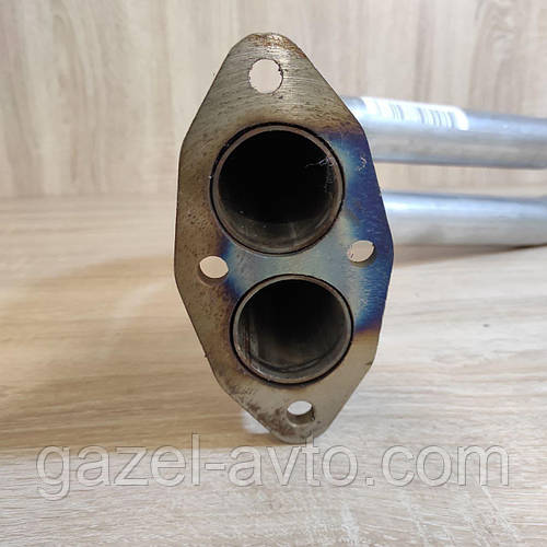 Труба приемная (штаны) Газель, Рута дв ЗМЗ-406 (без катализатора, Евро ...