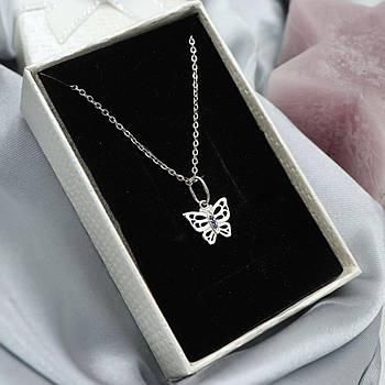 Срібний кулон "Метелик"