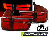 Задние фонари для BMW X5 (E70) 2007-2012 светодиодные в стиле "рестайлинг" ЦЕНА ЗА ПАРУ