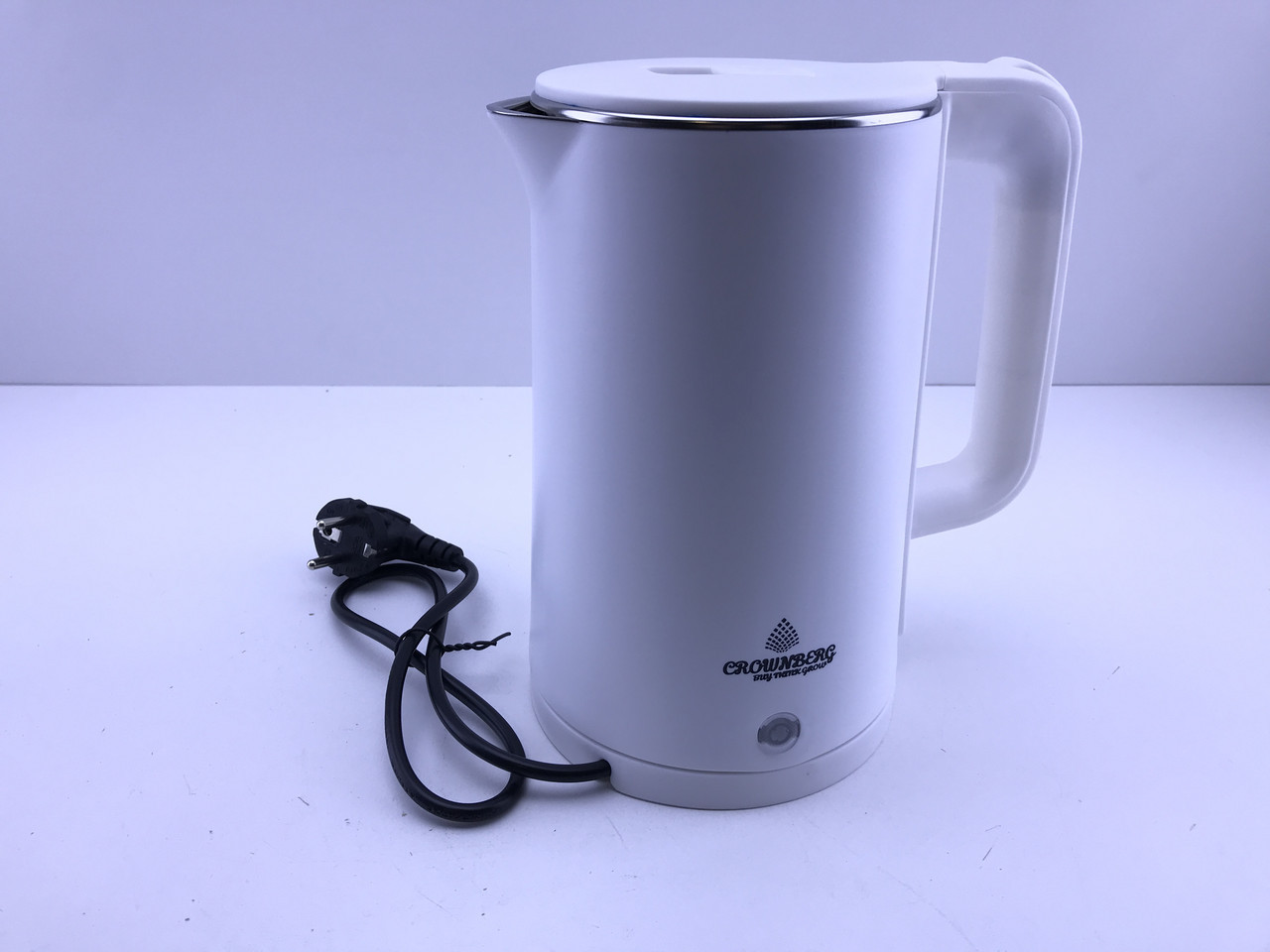 Електричний чайник із підставкою Crownberg CB 2845 White