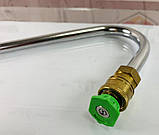 Насадка кутова для мийки високого тиску (+форсунка) з перехідником під будь-яку мийку Karcher/Lavor, фото 3