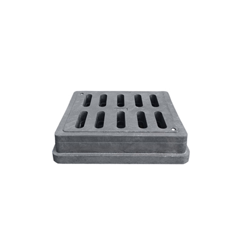 Дощоприймач полімерпіщаний 400х450 із замком В125