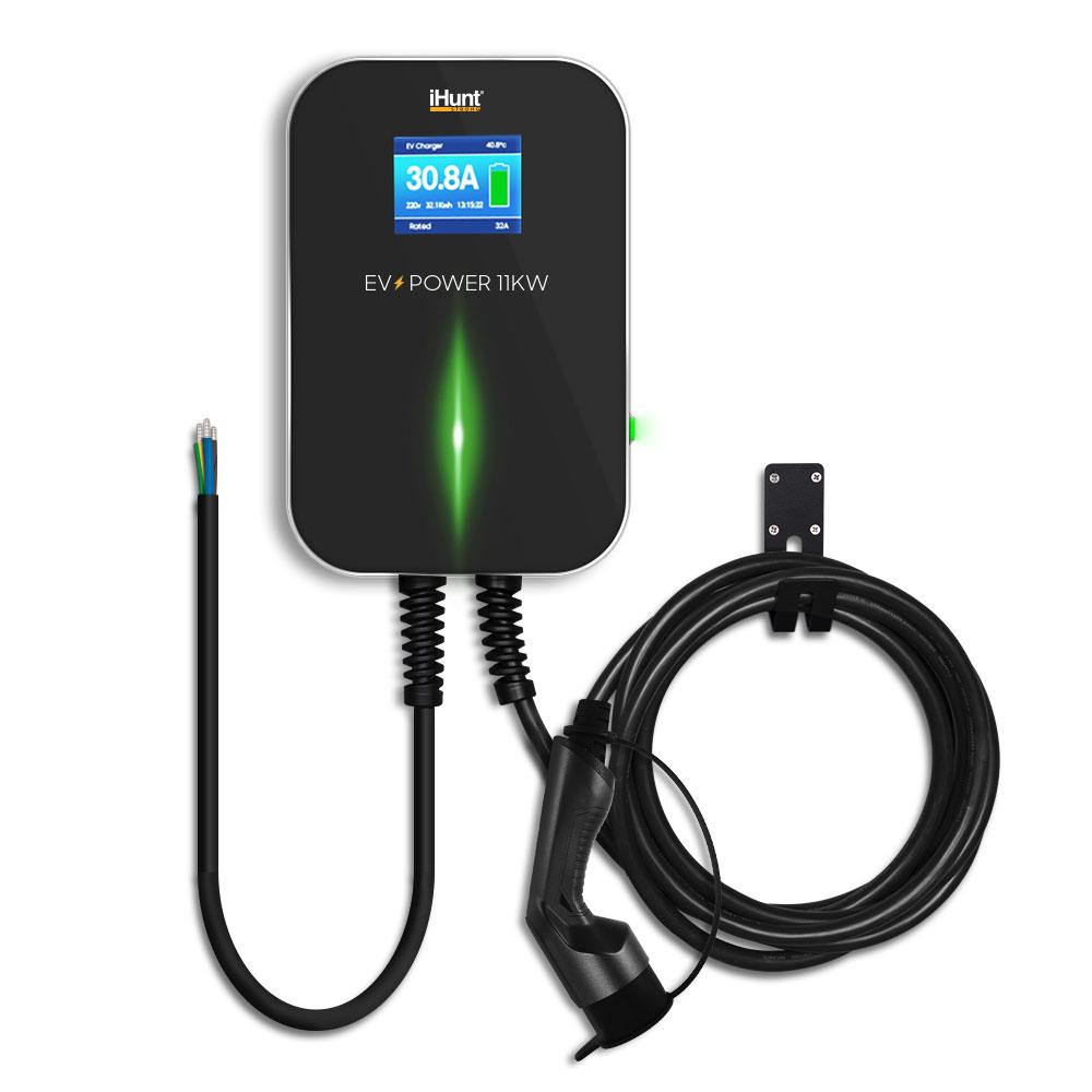 Зарядна станція для електромобілів IHunt EV POWER 11 кВт (380 В) кабель «Тип 2»