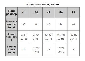 Купальник великий пушап Z. Five 86324-М бузковий на 44 46 48 50 52 розмір, фото 4