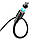 Магнітний зарядний кабель Hoco X52 Sereno USB — Lightning, 1 м, 2.4A, фото 5