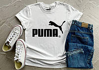 Мужская футболка Puma белая Пума