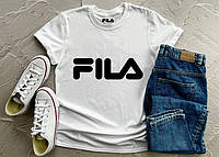 Мужская футболка Fila белая Фила