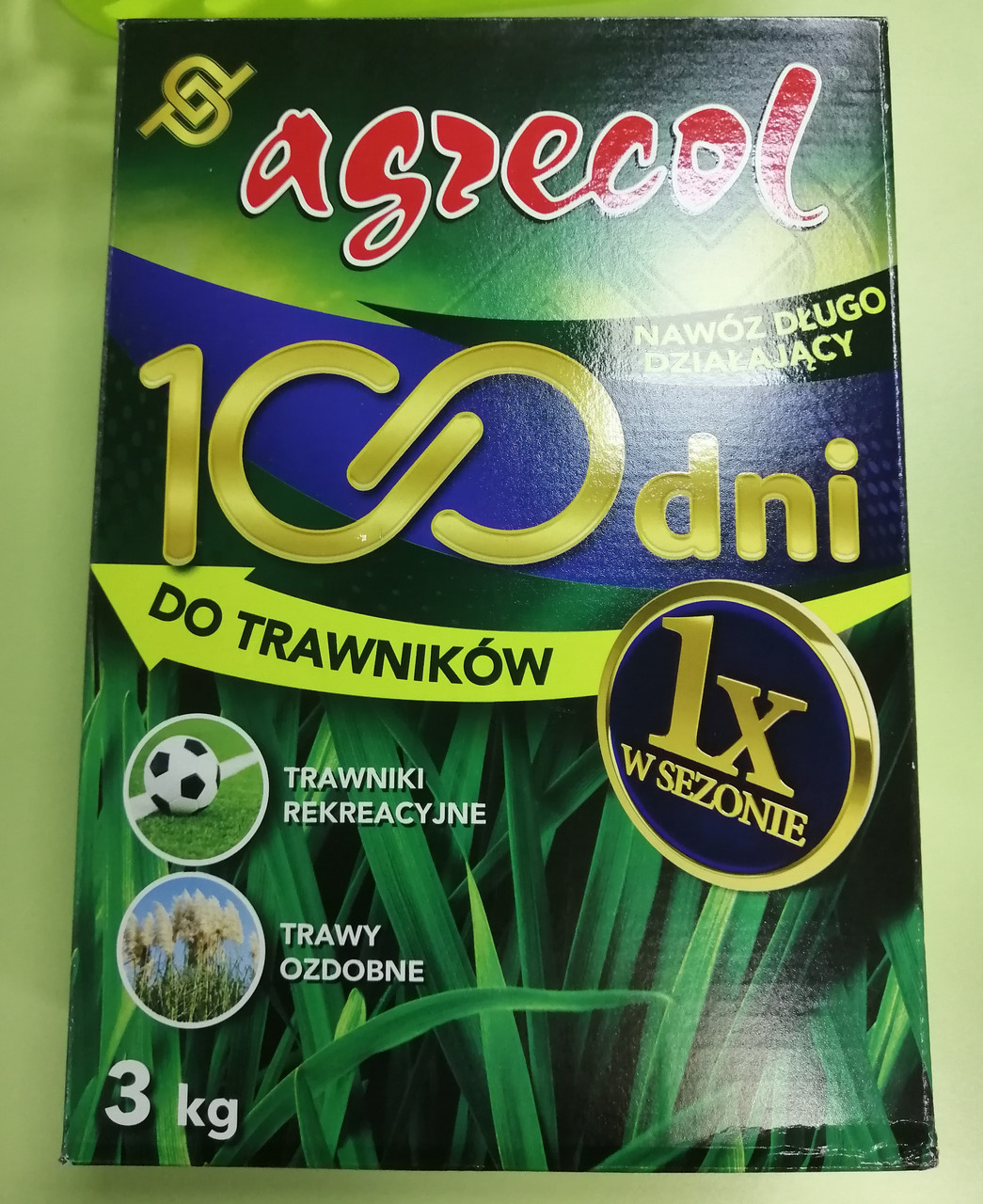 Добриво Agrecol для газону 3 кг