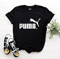 Мужская футболка Puma чёрная Пума