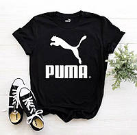 Мужская футболка Puma чёрная Пума