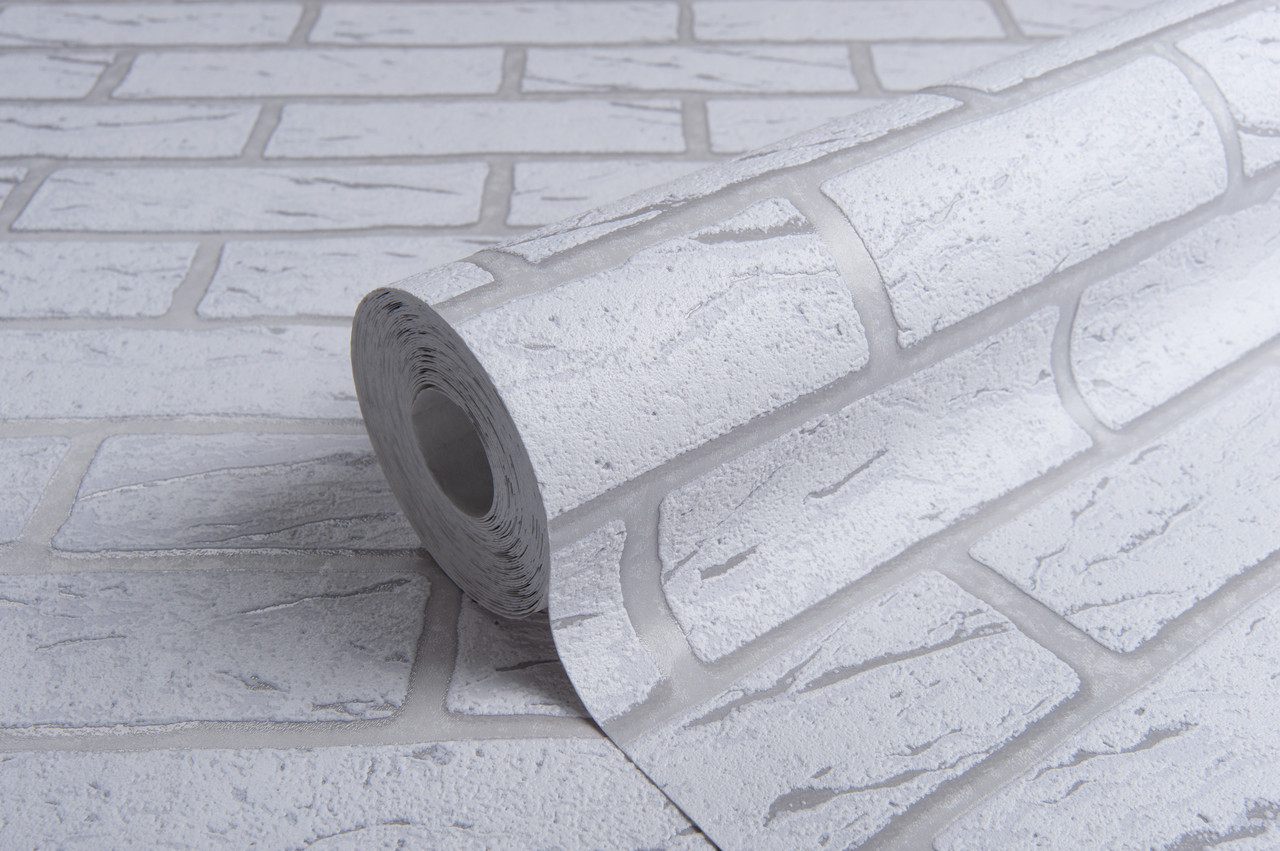 Обои Под Кирпич Объемные Виниловые Обои на Флизелине Vinil LS Саман ...