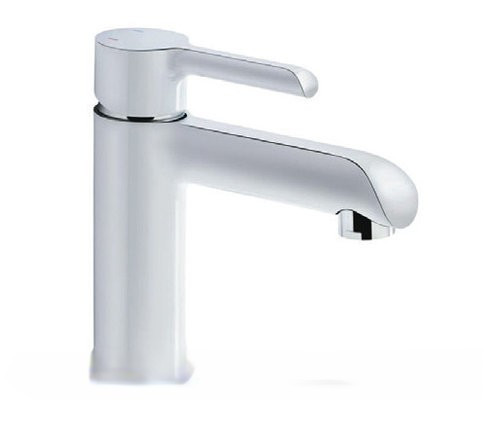Змішувач для раковини KRP Essen-W010 (к. 35), білий, латунь, на гайці