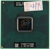 Процесор Intel Core 2 Duo T8300 / 2.4 GHz / Socket P / для ноутбука