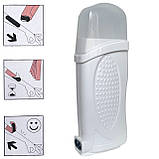 Касетний воскоплав на 40 Вт. Depilatory Heater (без бази, 100 мл) для депіляції, фото 7