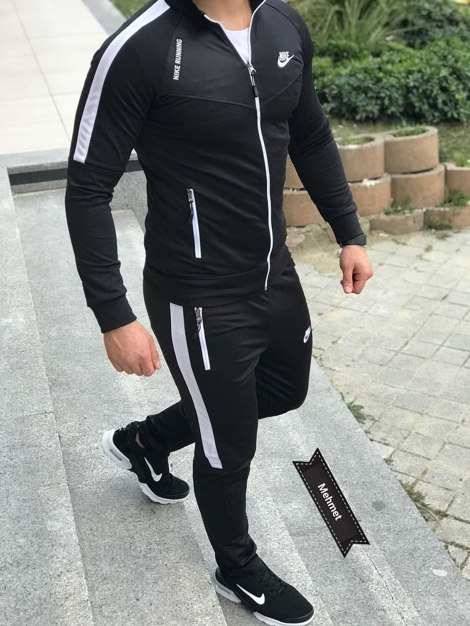 Спортивные костюмы мужские найк желтый