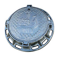 Люк каналізаційний типу "ТМ120" (Д400) з замком "Київавтодор" 800х120