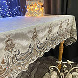 Скатертина Оксамитова імператор високої якості на будь-який стіл! Комбінований колір (Під замовлення 1-3дні), фото 6