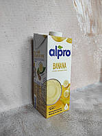 Alpro Banana, растительное молоко Альпро банан 1л