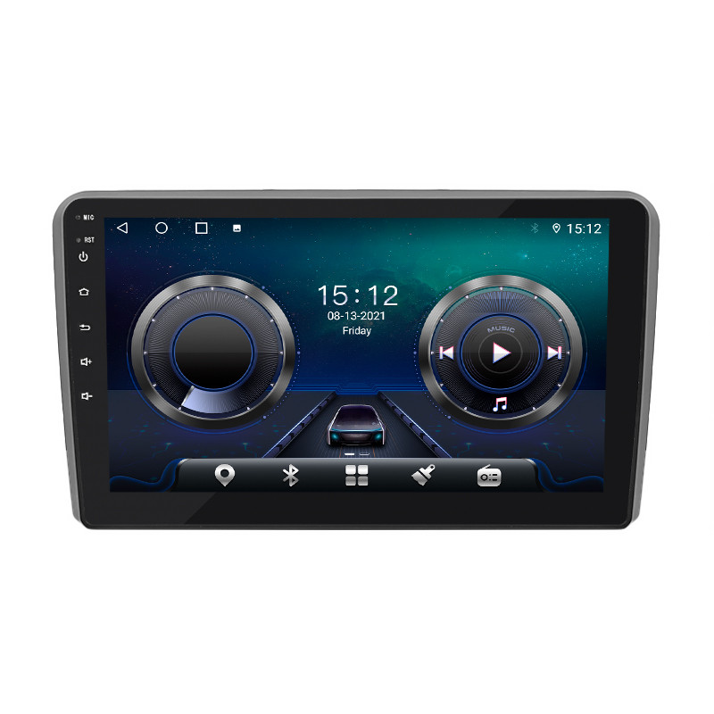 Магнітола штатна Lesko для Audi A3 II (8P) Рестайлінг 1 2004-2008г. 9" 4/32 4G+CarPlay Premium GPS Android