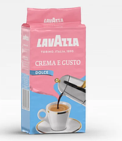 Кофе молотый натуральный Lavazza Crema E Gusto Dolce 250 г Лавацца Крема Густо Дольче арабика робуста