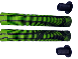 Комплект грипс для трюкового самоката Maraton 167 мм з заглушками (зелений)