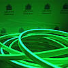 Неон світлодіодний зелений 12V 12Вт/m SMD2835 6×12мм IP65 – стильне рішення для яскравого дизайну, фото 2