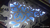 Декорации из полистирола с подсветкой и покракой