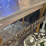 Скатертина силіконова з бахромою, колір: Капучіно (Під замовлення), фото 10