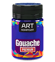 Гуаш художня PREMIUM "ART Kompozit", 60 мл (блакитний ФЦ)