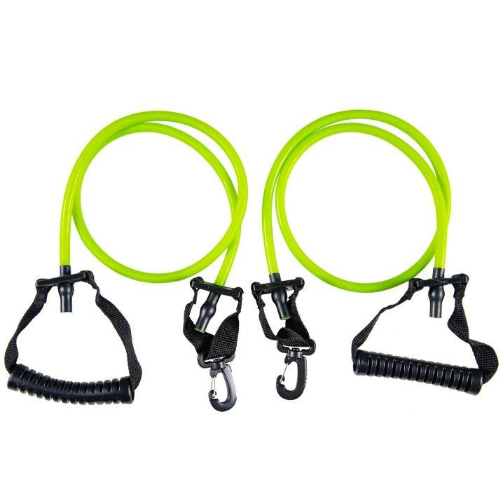 Гумки Waterflex Medium Green для аквафітнесу, фото 1