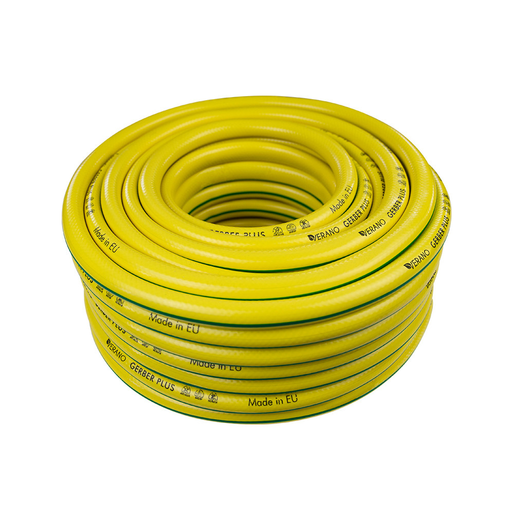 Шланг для поливу 1/2" 50м Verano Gerber Plus 72-727 |садовий для води поливальний