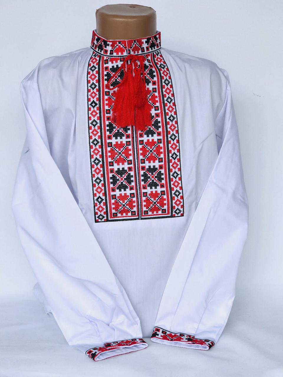 Вишита сорочка для хлопчика, дитячі вишиванки