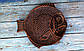Глиняна тарілка для риби "Камбала" 31 х 28 см, фото 3