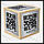 Дерево + метал QR код настільний куб. Меню з QR-коду. Кубик з QR кодом для ресторану бару кафе клубу, фото 4