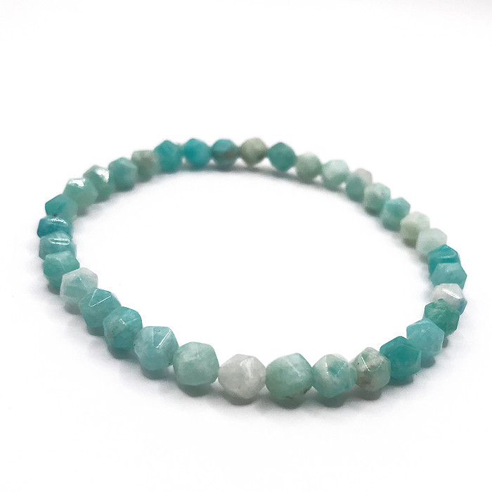 Браслет з амазоніту гранований, фото 1